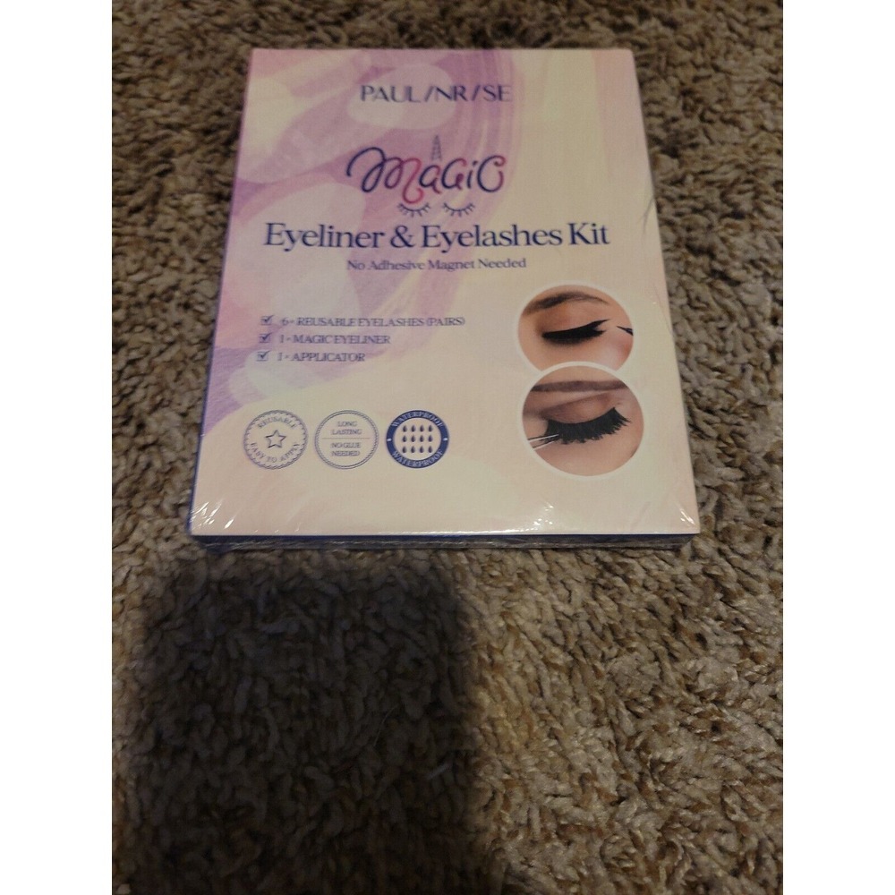 Magic eyeliner & eyelash kit magic eyeliner, tweezers